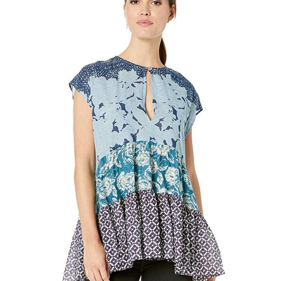 NWT Free People💕 Gotta Have You Tunic  in Blue - Picture 6 of 8